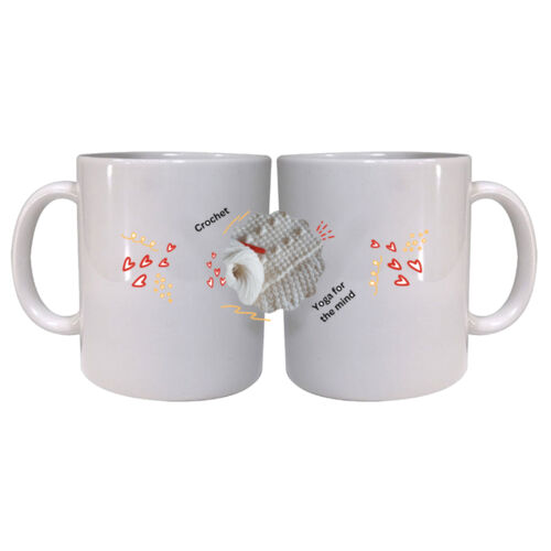 crochet - yoga for the mind mug Thumbnail