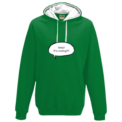 shhh i'm counting varsity hoodie Thumbnail